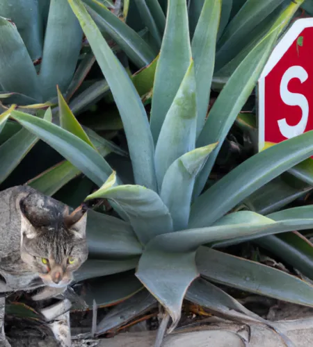 Is agave dangerous for cats?