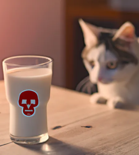 Is milk dangerous for cats?